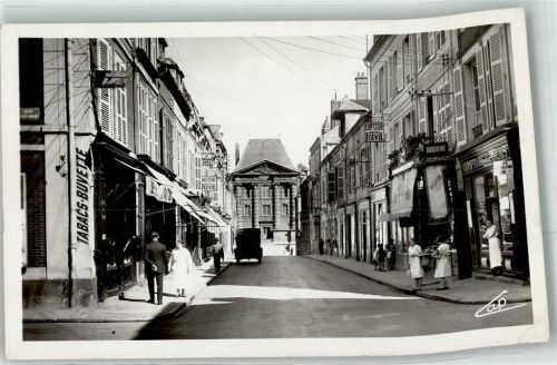 Charleville Rue du Moulin Oldtimer Scan verzogen