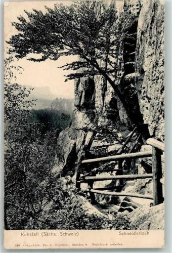 Bad Schandau Kuhstall Schneiderloch