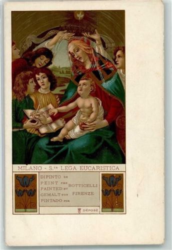 Milano Madonna Santa Lega Eucaristica