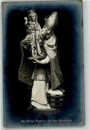 Altötting 1908 Heiliger Rupertus mit dem Gnadenbild