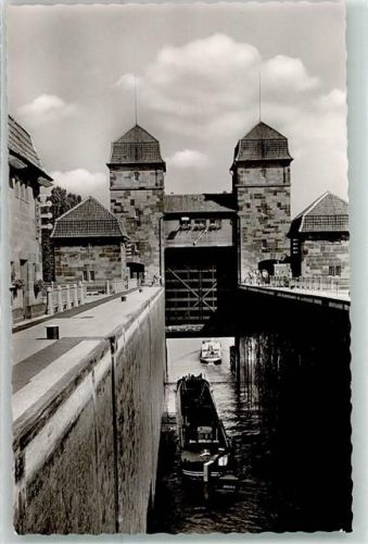 Minden Mittellandkanal/Weser Schachtschleuse