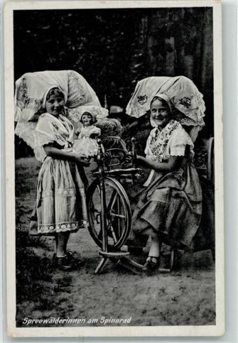 Puppe Spinnrad Verlag Meixner Nr.14
