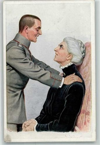 1916 Mutters Jüngster Unsere Kriegsleutnants daheim DO Nr.26