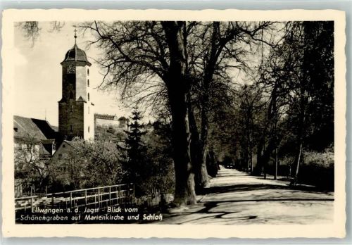 Ellwangen Schönengraben Marienkirche Schloß
