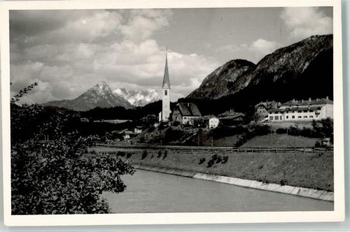 Wörgl 1960 Kirche Ort lt. Stempel
