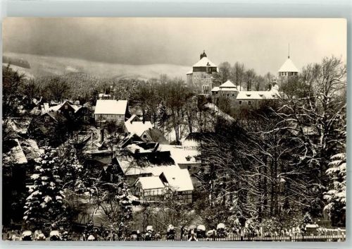 Elgersburg Schloss im Winter