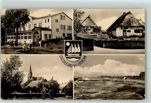 Ostseebad Wustrow Gasthaus Strand Kirche