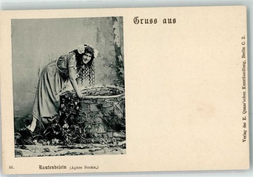 Agnes Sorma in Rautendelein