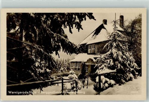 Wernigerode Gasthaus Armeleuteberg Winter