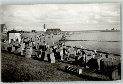 Büsum Am Strande Leuchtturm