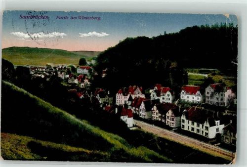 Saarbrücken 1917 am Winterberg