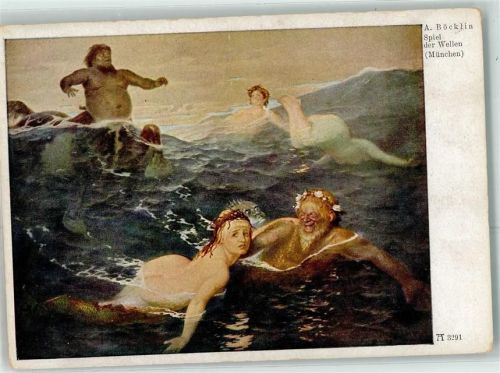 Nixen Erotik Spiel der Wellen Verlag Ackermann Nr.3291