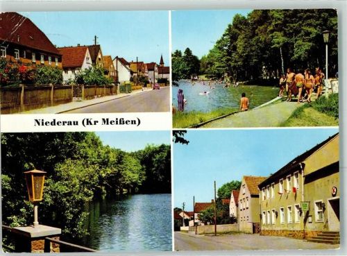 Niederau Kirchstraße Waldbad Volkspark Buschmühle Konsum Klubgasthaus