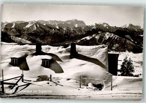 Bad Kohlgrub Hörnlehaus Zugspitze Winter