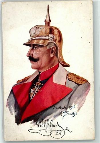 1914 Faksimile Unterschrift