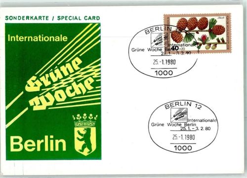 Westend Internationale Grüne Woche Sonderstempel