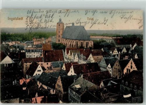 Ingolstadt 1916 mit Liebfrauenmünster