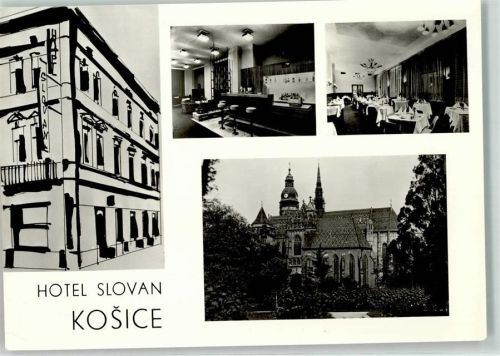 Kassa Hotel Slovan Kirche