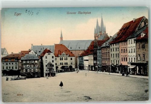 Cheb Unterer marktplatz