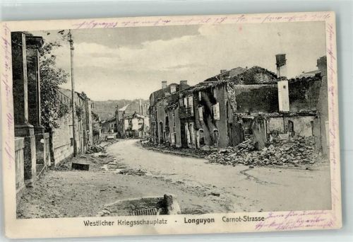Longuyon 1914 Carnot Straße
