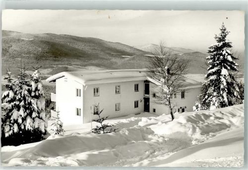 Altlohberghütte Bergpension Kapitän Goltz im Schnee