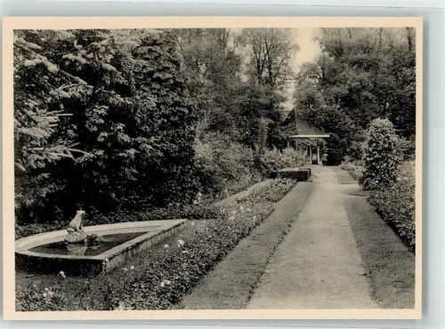 Zweibrücken Rosengarten mit Froschbrunnen