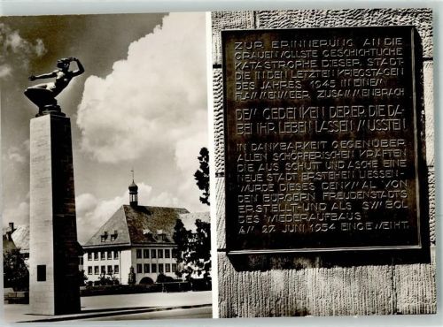 Freudenstadt Denkmal David Fahrner Schwarzwald