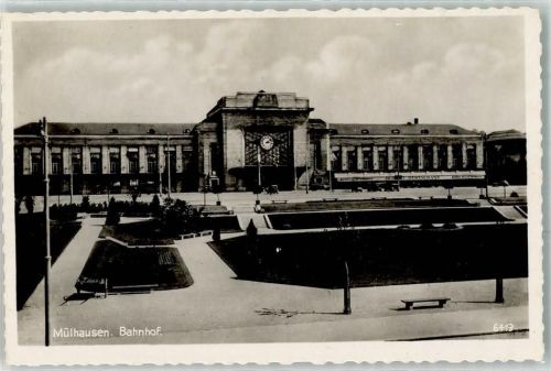 Mulhouse Bahnhof Oldtimer
