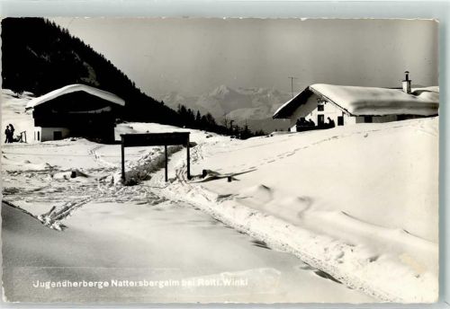 Reit im Winkl 1958 Jugendherberge Nattersbergalm