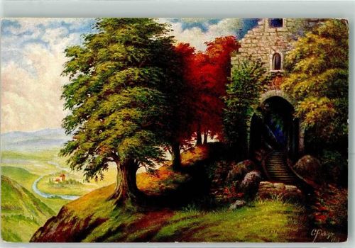 sign.Fiebiger G. Landschaft Amag Nr.486