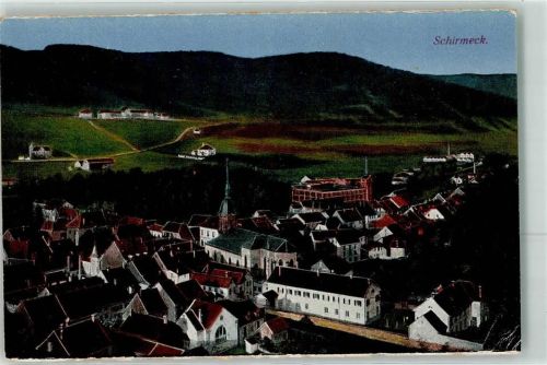 Schirmeck 1918 Vogelschau