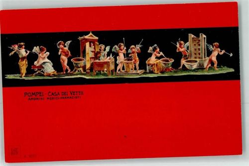 Pompei e Scavi Haus der Vettii Ärzte und Apotheker Engel