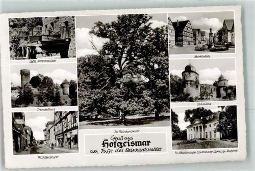 Hofgeismar Alte Wassermühle Trendelburg Mühlenstraße Reinhardswald Marktplatz Sababurg Ev. Akademie