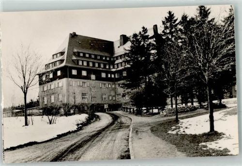 Altenberg Sanatorium Raupennest im Winter