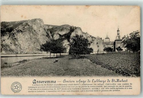 Anseremme 1914 l`Abbaye de Saint Hubert