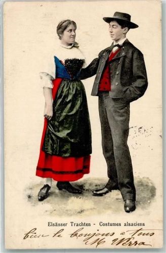 1906 Elsässer Tracht