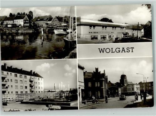 Wolgast Hafen Hufelandstraße Kaufhaus am Lustwall
