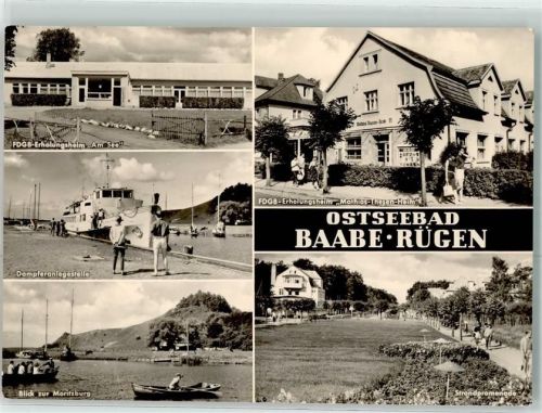 Baabe FDGB-Erholungsheim Am See Strandpromenade Moritzburg FDGB-Erholungsheim Mathias-Thesen-Heim