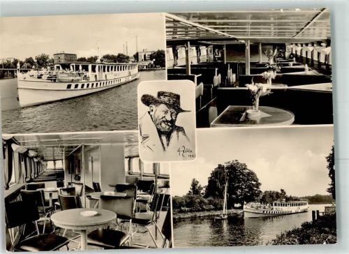 Berlin Mitte 1960 Weiße Flotte Berlin