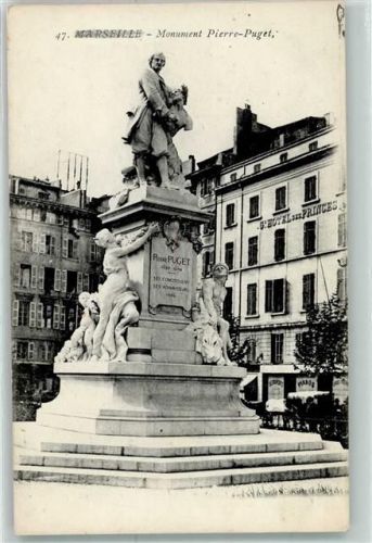 Marseille 1917 Monument Pierre Puget