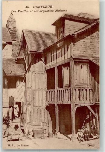 Honfleur les Vieilles et remarquables Maisons
