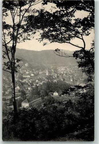 Sainte-Marie-aux-Mines 1912 Kirche Bahnpost Markirch 1912