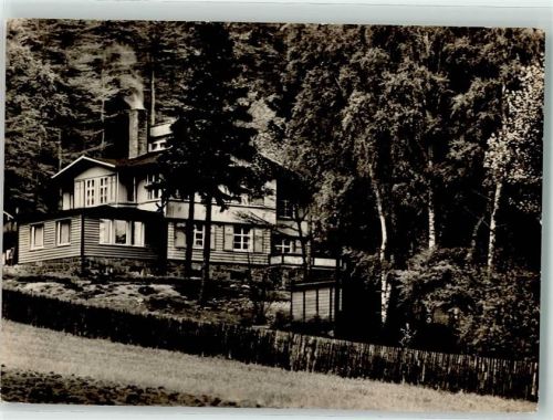 Ilfeld 1969 Reichsbahn-Erholungsheim