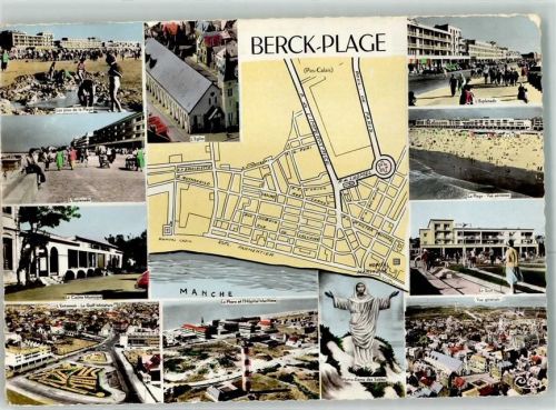 Berck Notre Dame des Sables Minigolf Kirche le Phare et l`Hospital Maritime