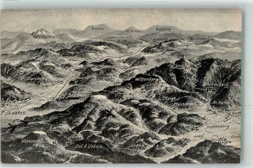 Bourg-Bruche 1914 Vogelschau