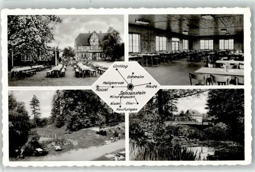 Sensenstein Kreisjugendheim Sensenstein Garten Speisesaal