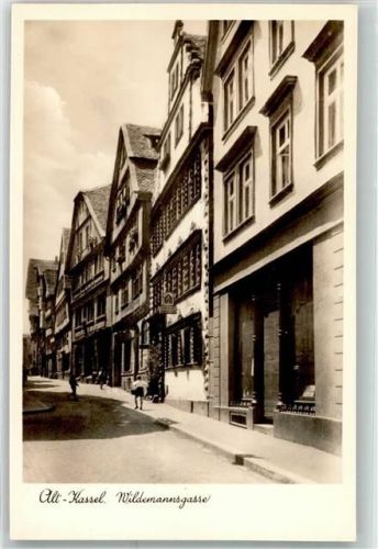 Kassel Wildemannsgasse Serie Alt-Kassel Nr.32