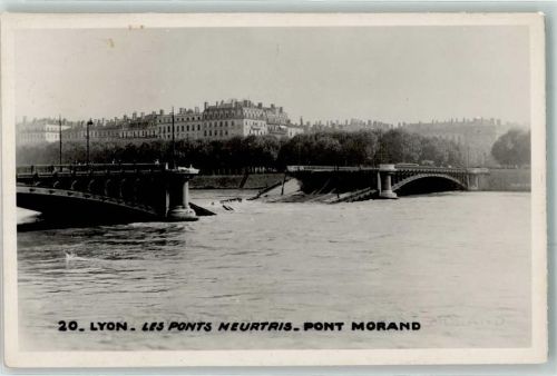 Lyon Pont Morand les Ponts Meurtris