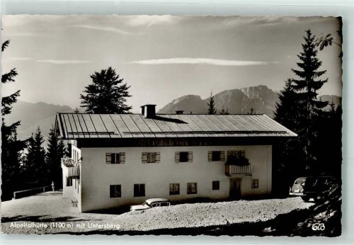 Alpeltalhütte Gasthaus mit Kehlstein Hüttenstempel