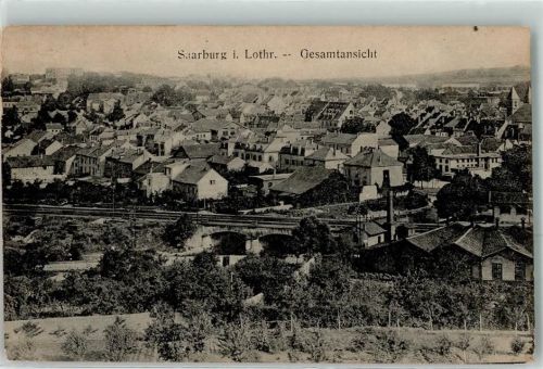 Sarrebourg Fabrik Brücke